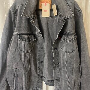 Levi's Charcoal Denim Jacket